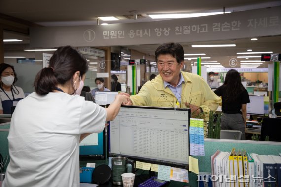 연천군 6월30일 민선7기 김광철 연천군수 이임식 개최. 사진제공=연천군