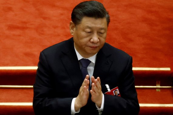 시진핑 중국 국가주석 2022.03.11 © 로이터=뉴스1