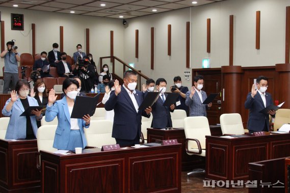 9대 광명시의회 개원…“성원-충고-질책 요청”