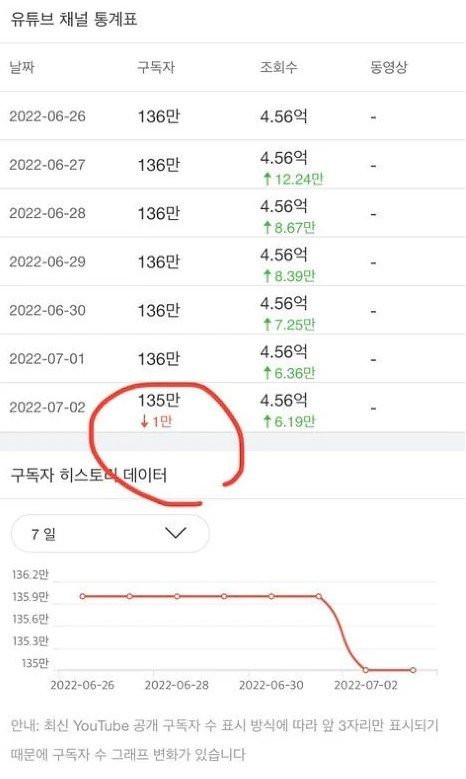 구독취소 이어지는 130만 유튜버 할머니, 손녀 사위 정체가..