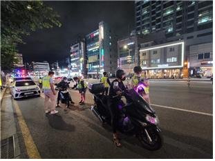 단속현장. 서울시 제공