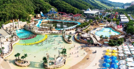 홍천 오션월드 야외 전경.(소노호텔앤리조트 제공)© 뉴스1