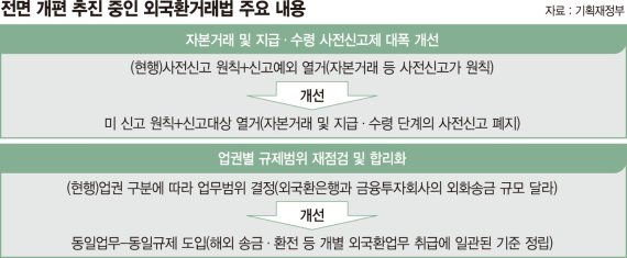 "자본거래 신고 의무 완화"… 외국환거래법 23년만에 손본다