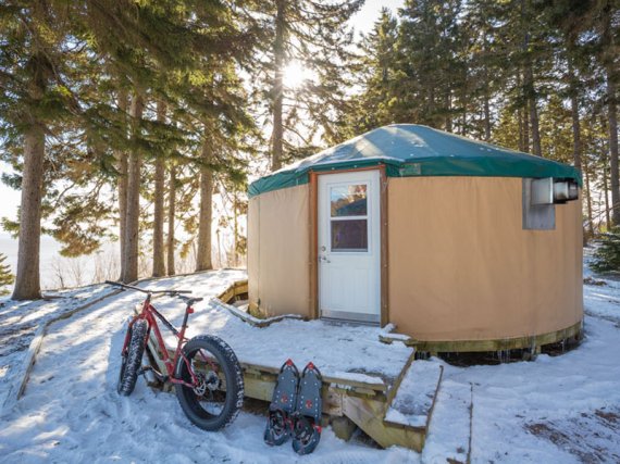 펀디국립공원 '유르트' 2022.07.06 (사진 파크캐나다·캐나다관광청 제공) photo@newsis.com *재판매 및 DB 금지