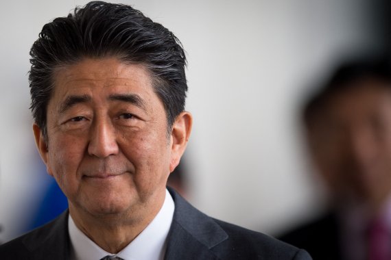 아베 신조 전 일본 총리. AFP연합뉴스