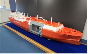 3D프린팅으로 제작된 현대중공업 선박 모델