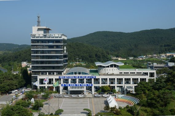 부산 기장군청 전경.© 뉴스1