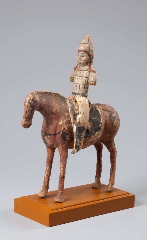 말을 탄 무인상. (국립중앙박물관 제공) © 뉴스1
