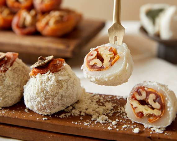 송파 떡집 '자이소'의 인기메뉴 곶감 찹쌀떡