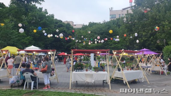 고양 화정중앙공원 하마마켓 전경. 사진제공=고양시