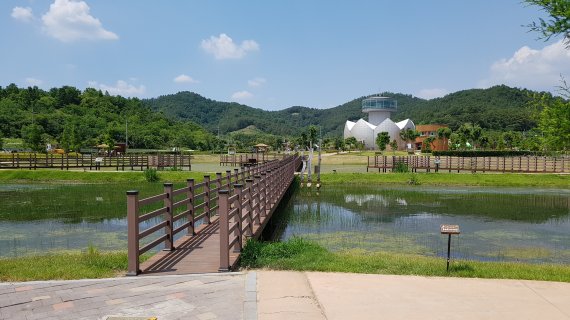[창원=뉴시스] 경남 창녕군 우포늪생태체험장.(사진=경남도 제공)
