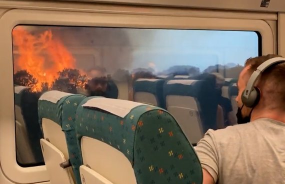 스페인서 승객들 불안에 떨게 한 사건, 기차 멈췄는데 하필...