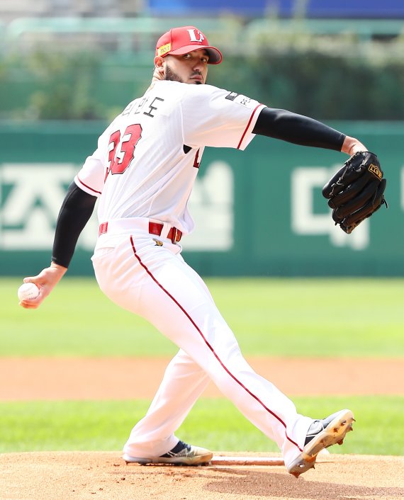 [서울=뉴시스] 프로야구 SSG 랜더스의 숀 모리만도. (사진 = SSG 랜더스 제공) *재판매 및 DB 금지