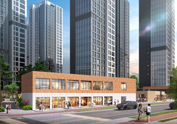 엘리프 세종 6-3 상업시설 투시도