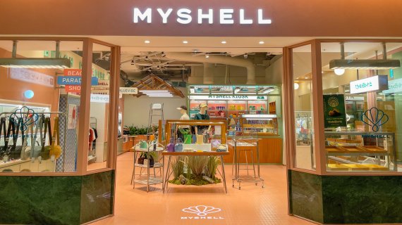 한국에스티엘 마이쉘 플래그십 스토어 매장 전경(사진 = 한국에스티엘 제공) *재판매 및 DB 금지