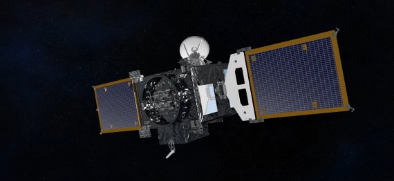 우리나라 최초로 달을 탐사하러 가는 달궤도선 '다누리'. /항공우주연구원 제공