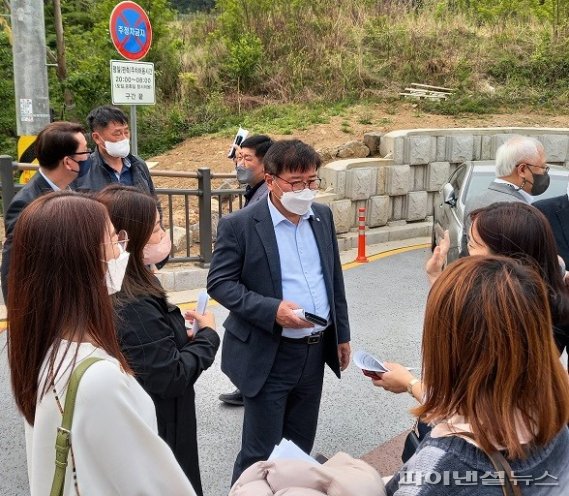 김산호 안양시 만안구청장 만문현답 참가. 사진제공=안양시