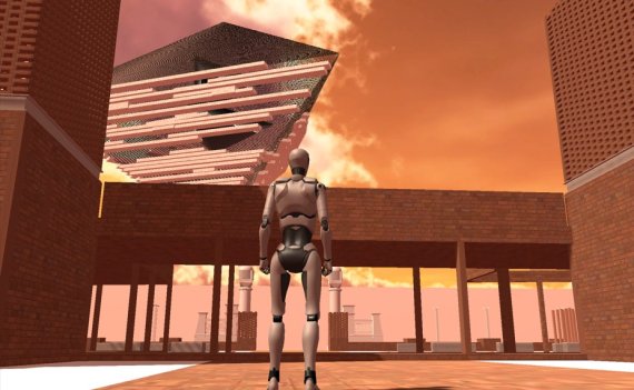 [서울=뉴시스]테라코타 프렌드십-우정에 관하여, 2022, 메타 파빌리온 전경. 국립현대미술관 제공