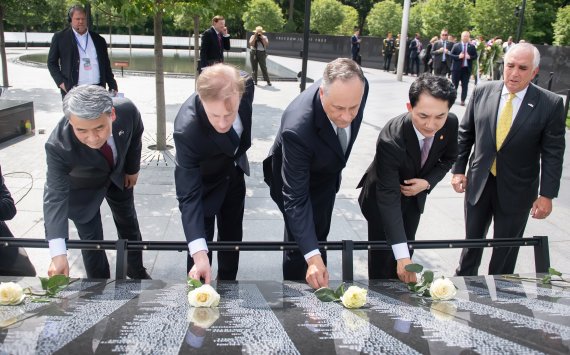 이종섭 국방장관, 美 한국전 참전용사들 "영원히 기억할 것"