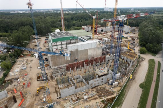 바르샤바 소각발전소 건설현장(포스코건설 제공) ⓒ 뉴스1