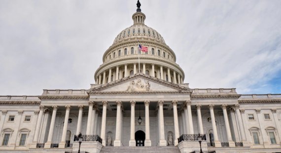 미국 워싱턴의 연방 의회 건물. 자료=VOA 홈페이지 캡처