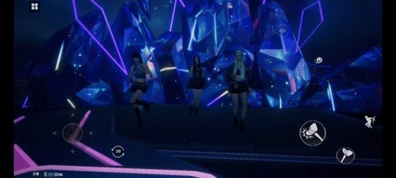 블랙핑크X배틀그라운드의 인게임 콘서트 '더 버추얼' 화면 (유튜브 캡처)ⓒ 뉴스1