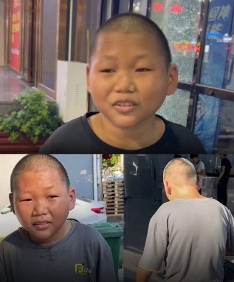 영락없는 어린이 외모를 한 27세 중국 남성 무성. (트위터 갈무리) ⓒ 뉴스1 /사진=뉴스1