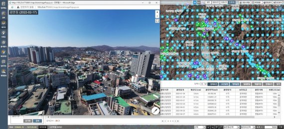 경기 광주시, '드론 항공사진 360°파노라마뷰 시스템' 구축