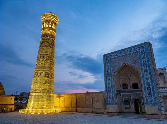 우즈베키스탄 칼란 미나레트 /사진=우즈베키스탄 관광청