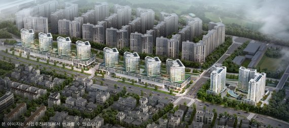 수원아이파크시티 10, 11, 12단지 조감도. ⓒ 뉴스1