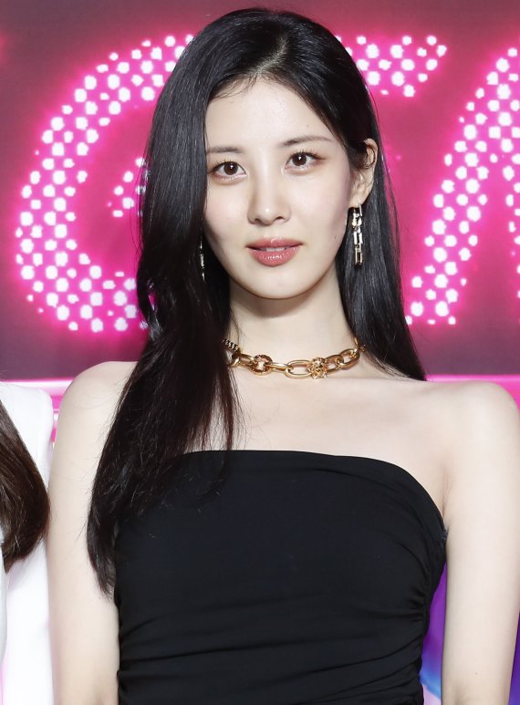 그룹 소녀시대(Girl's Generation) 서현이 5일 오전 서울 강남구 인터컨티넨탈 서울 코엑스에서 가진 데뷔 15주년 기념 '포에버 원(OREVER 1)' 컴백 기자회견에서 포즈를 취하고 있다. 2022.8.5/뉴스1 ⓒ News1 권현진 기자