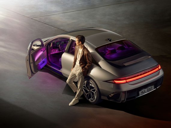 현대자동차 전용 전기차 브랜드 아이오닉의 두 번째 모델인 아이오닉6. (현대자동차 제공) 2022.7.14/뉴스1