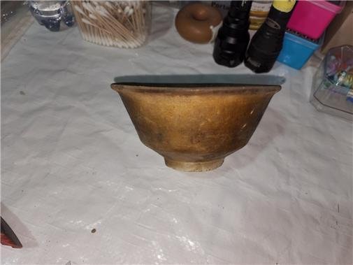 양산 통도사 대광명전에서 발견된 채기. (통도사 제공) ⓒ 뉴스1