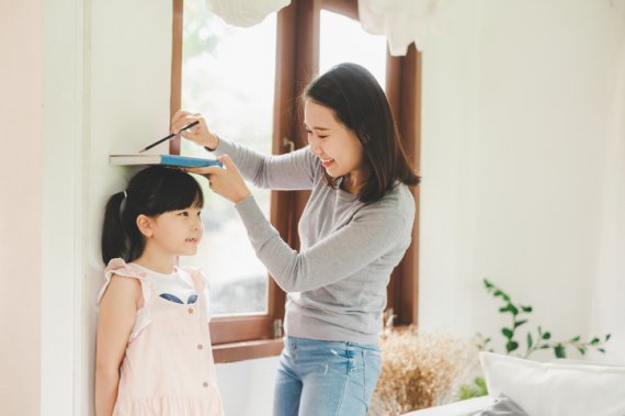 어린이 체격 성장. 게티이미지 제공