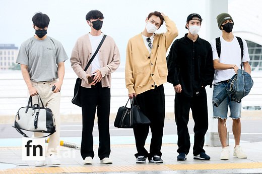 [포토] SF9, '5인만 출국'