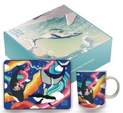 KT가 공개한 우영우에디션, 갤럭시Z 플립4 화이트, 피크닉매트, 머그컵 등으로 구성됐다. (KT제공) 2022.08.15 /뉴스1