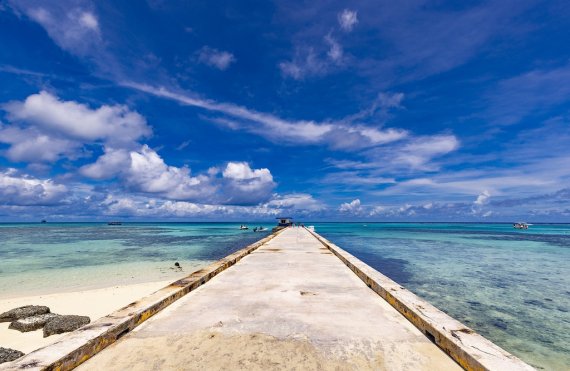 [imazine]에메랄드빛 사이판 해변…해외여행이 돌아왔다 ② 에메랄드빛 바다 [사진/성연재 기자]