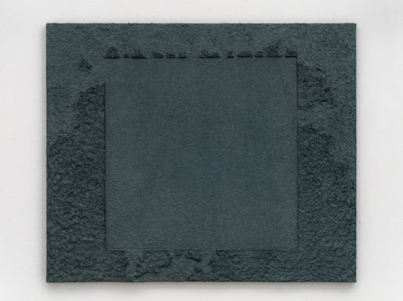 정창섭 묵고 21804(2001) Tak fiber on cotton 60.6 x 72.7 cm ⓒThe Estate of Chung Chang-Sup(PKM 갤러리 제공). ⓒ 뉴스1