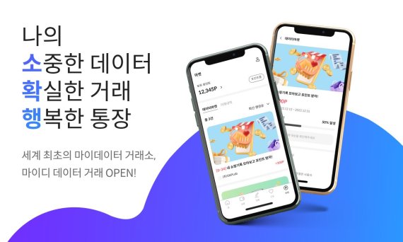 마이데이터 거래소 '마이디' 데이터 거래 서비스 개시 관련 이미지. 마이디 제공