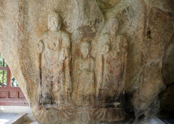 태을암 마애삼존불 *재판매 및 DB 금지