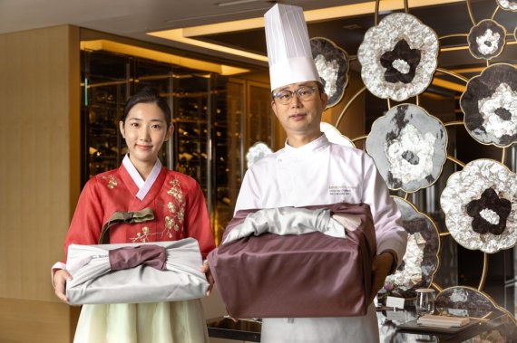 한가위 차례상 세트 [부산롯데호텔 제공]