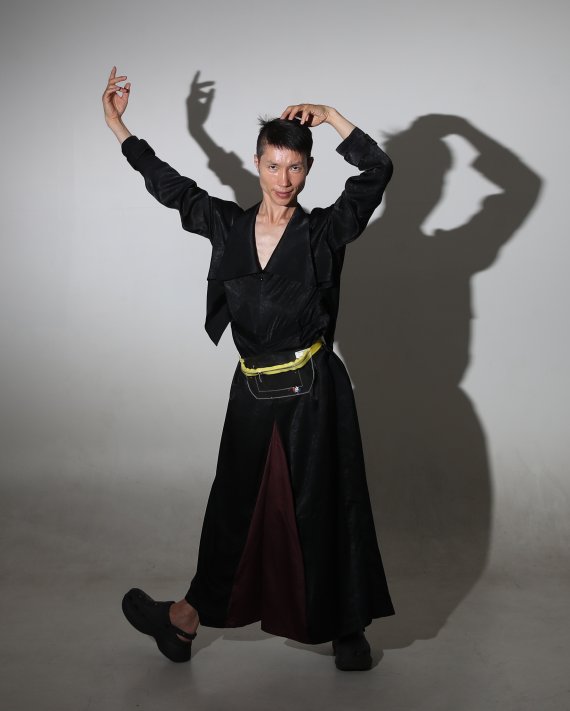 [서울=뉴시스] 조수정 기자 = 드래그퀸 아티스트 모지민 씨. 2022.08.27. chocrystal@newsis.com