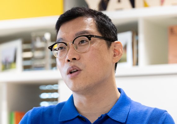 김정수 야나두 공동대표가 22일 오후 서울 강남구 삼성동 사옥에서 뉴스1과 인터뷰를 하고 있다. 2022.8.22/뉴스1 ⓒ News1 이재명 기자