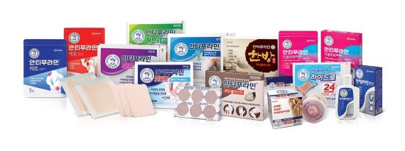 유한양행 '안티푸라민' 제품군