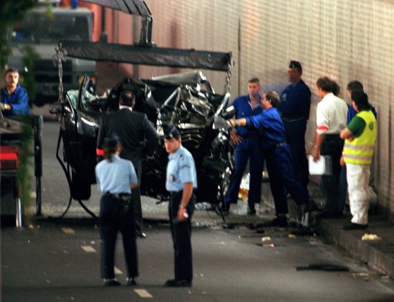 1997년 8월 31일 교통사고로 세상을 떠난 다이애나비. /로이터 뉴시스