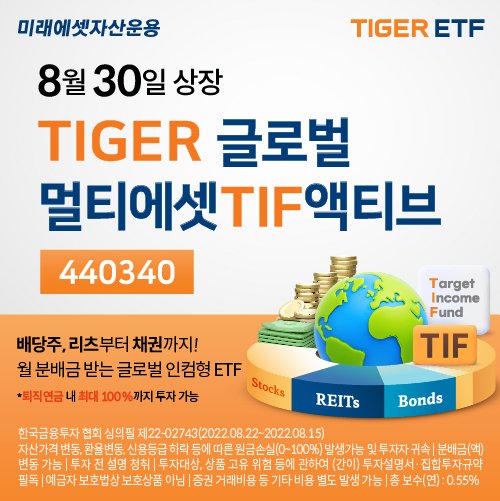 미래에셋운용, 국내 최초 'TIF ETF 신규 상장' 이벤트 개최