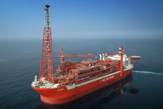 삼성중공업이 건조한 RUBY FPSO.(삼성중공업 제공)