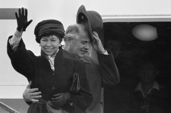 고르바초프의 부인 라이사 여사. 1986년 찍은 사진이다. ⓒ 로이터=뉴스1 ⓒ News1 박형기 기자