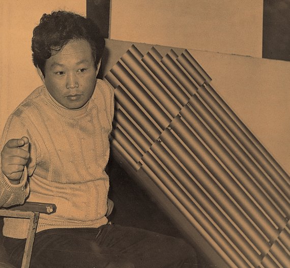 [서울=뉴시스]이승조 작가, 1969년경 이미지 제공: 국제갤러리