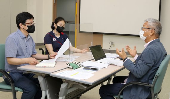 [서울=뉴시스]대한장애인체육회, '2022 스포츠 진학진로취업 박람회' 참가 (사진 = 대한장애인체육회 제공)